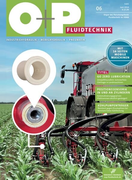 O+P Fluidtechnik – Juni 2024 Cover