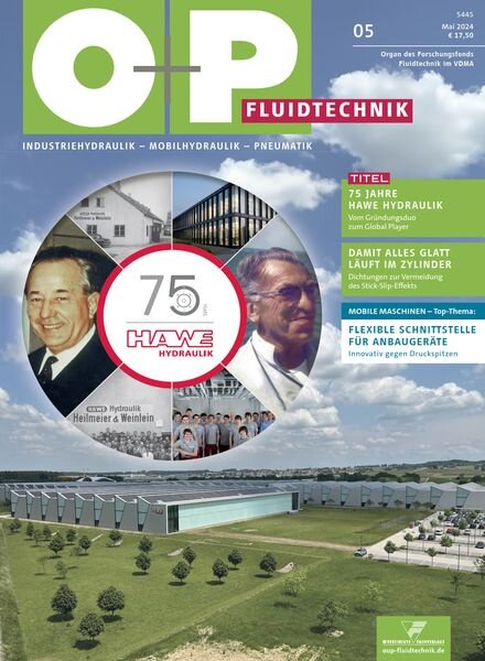 O+P Fluidtechnik – Mai 2024 Cover