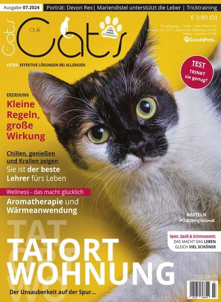 Our Cats – Juli 2024 Cover
