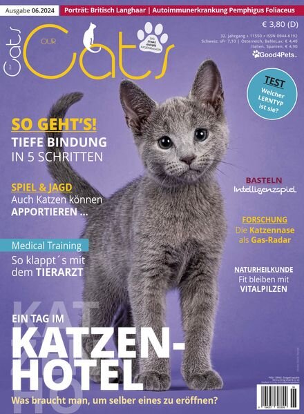 Our Cats – Juni 2024 Cover