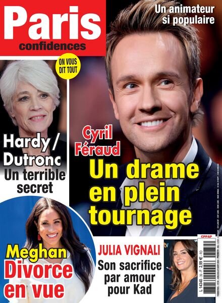 Paris Confidences – Juin-Juillet-Aout 2024 Cover