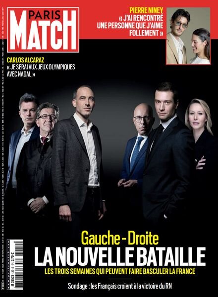 Paris Match – 13 Juin 2024 Cover