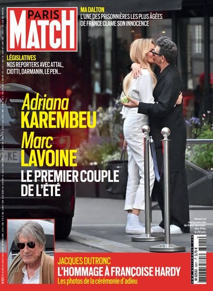 Paris Match – 27 Juin 2024 Cover