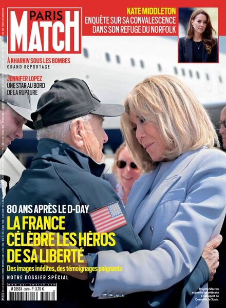 Paris Match – 6 Juin 2024 Cover