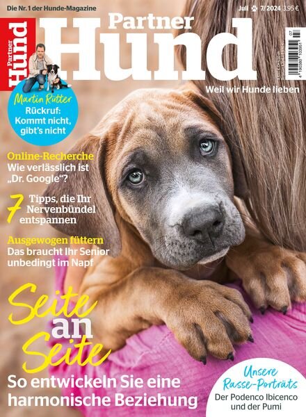 Partner Hund – Juli 2024 Cover