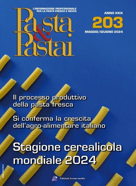 Pasta&Pastai – Maggio-Giugno 2024 Cover