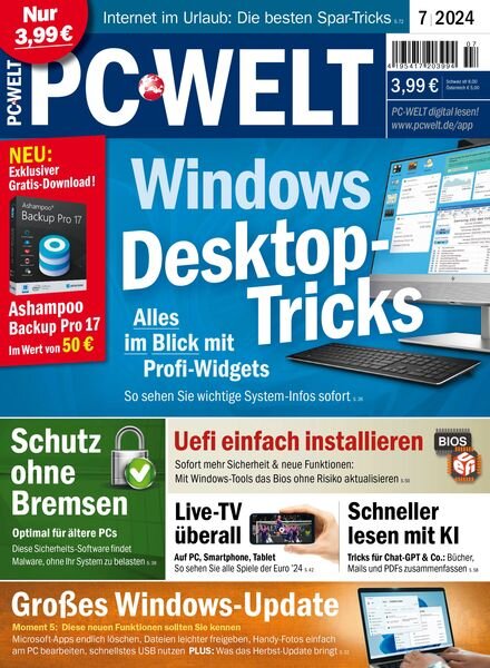 PC Welt – Juli 2024 Cover