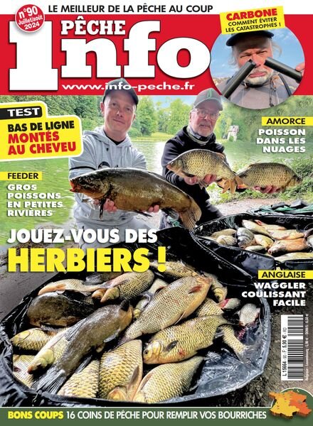 Peche Info – Juillet-Aout 2024 Cover