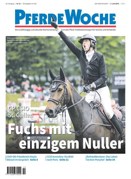 PferdeWoche – 5 Juni 2024 Cover