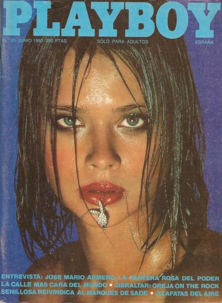 Playboy Espana – June 1980 Cover