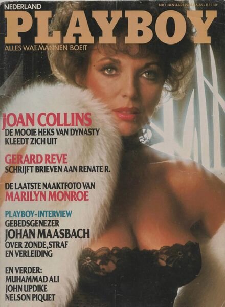 Playboy Netherlands – Nr 1 Januari 1984 Cover