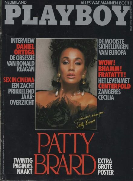 Playboy Netherlands – Nr 1 Januari 1988 Cover