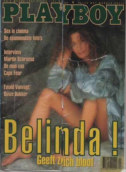 Playboy Netherlands – Nr 3 Maart 1992 Cover