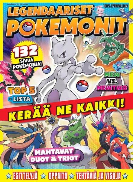 Pokemon Suomi – Kesakuu 2024 Cover