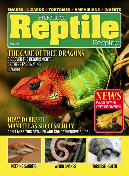Practical Reptile Keeping – May 2024 Cover