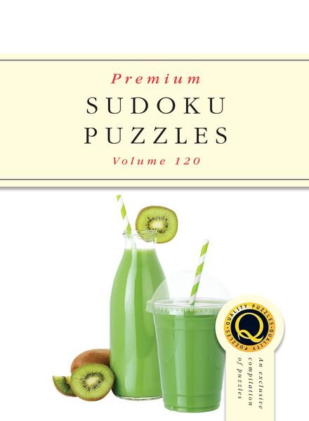Premium Sudoku Puzzles – Issue 120 2024 Cover