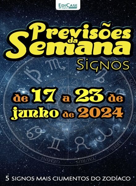 Previsoes da Semana – 17 Junho 2024 Cover