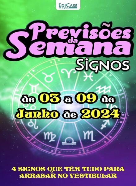 Previsoes da Semana – 3 Junho 2024 Cover