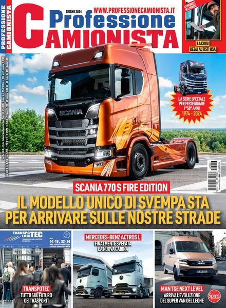 Professione Camionista – Giugno 2024 Cover