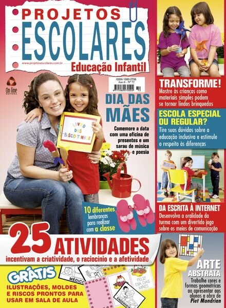 Projetos Escolares Educacao Infantil – 31 Maio 2024 Cover