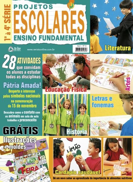 Projetos Escolares Ensino Fundamental – 31 Maio 2024 Cover