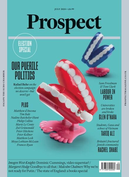Prospect Magazine – July 2024 Cover