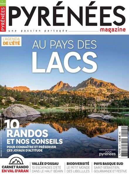 Pyrenees Magazine – Juillet-Aout 2024 Cover