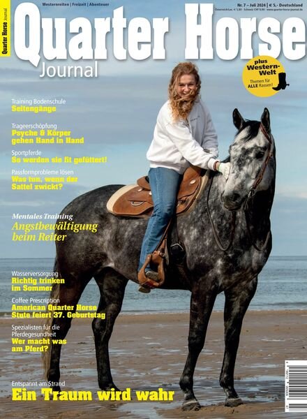 Quarter Horse Journal – Juli 2024 Cover