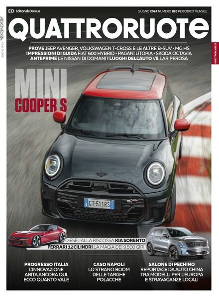 Quattroruote Italia – Giugno 2024 Cover