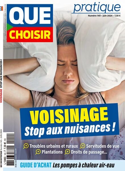 Que Choisir Pratique – Juin 2024 Cover