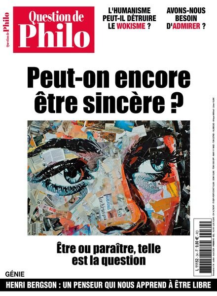 Question de Philo – Juillet-Aout 2024 Cover