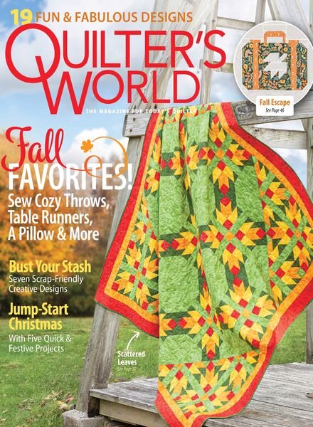 Quilter’s World – Autumn 2024 Cover