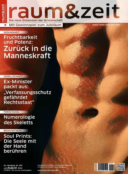 Raum&Zeit – Juli-August 2024 Cover