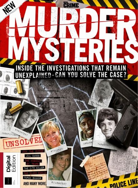 Real Crime Presents – Murder Mysteries – 6th Edition – June 2024 Cover