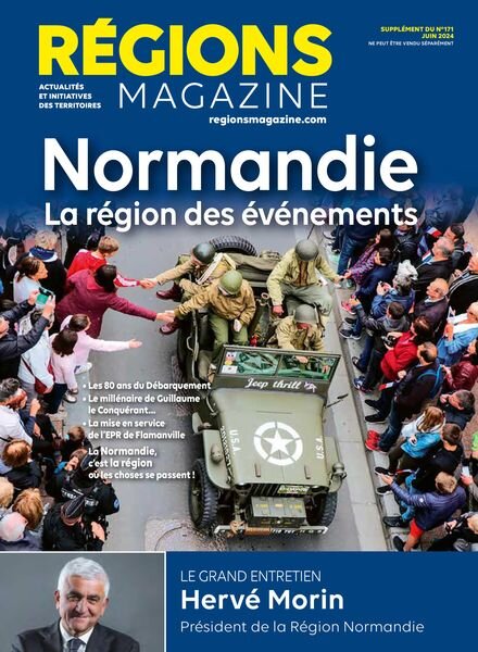 Regions Magazine Supplement Regional – Juin 2024 Cover