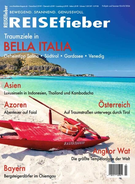 Reisefieber – Fruhjahr-Sommer 2024 Cover