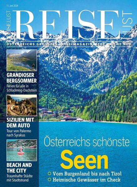 Reiselust – 11 Juni 2024 Cover