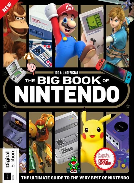 Retro Gamer Presents – The Big Book of Nintendo – 2nd Edition – June 2024 Cover