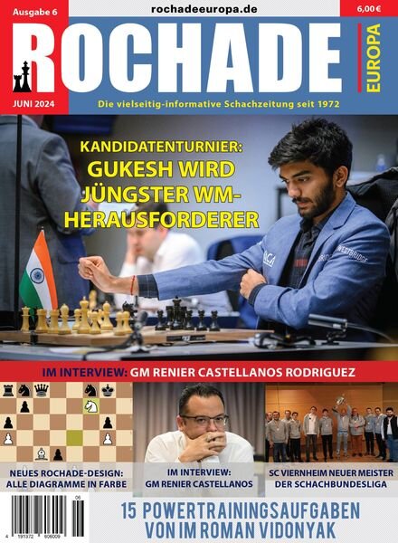 Rochade Europa – Juni 2024 Cover