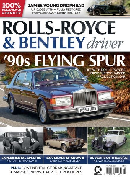 Rolls-Royce & Bentley Driver – July-August 2024 Cover