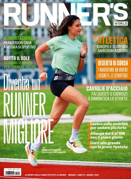 Runner’s World Italia – Giugno 2024 Cover