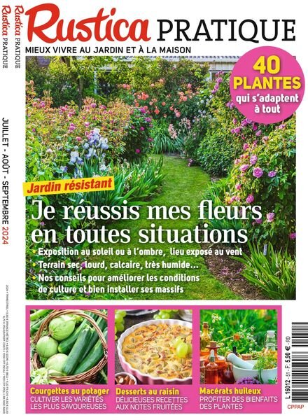 Rustica Pratique – Juillet-Septembre 2024 Cover