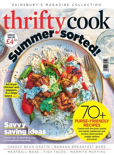 Sainsbury’s Magazine Collection – Thrifty Cook 2024 Cover