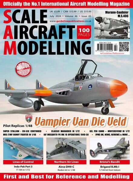 Scale Aircraft Modelling – July 2024 Cover