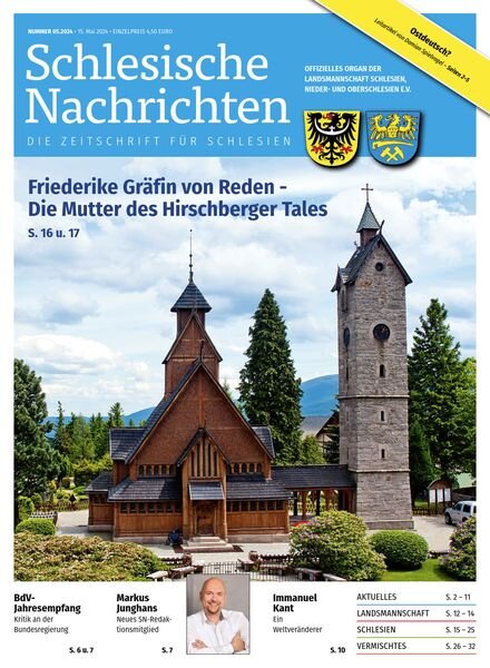 Schlesische Nachrichten – Nr 5 2024 Cover