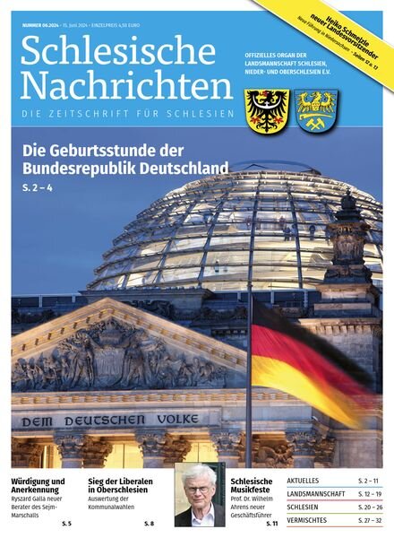 Schlesische Nachrichten – Nr 6 2024 Cover