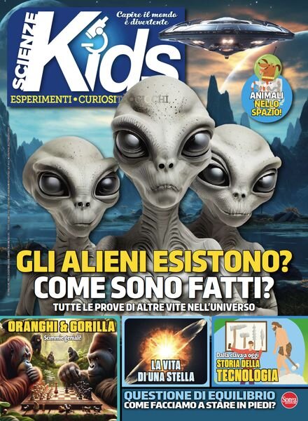 Scienze Kids – Luglio-Agosto 2024 Cover