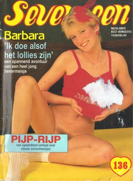 Seventeen Dutch – Nr 136 Oktober 1986 Cover