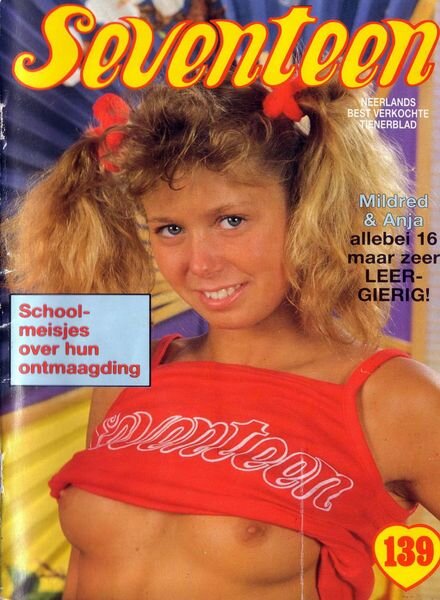 Seventeen Dutch – Nr 139 Januari 1987 Cover