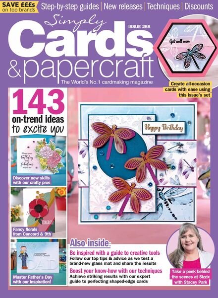 Simply Cards & Papercraft – Issue 258 2024 Cover